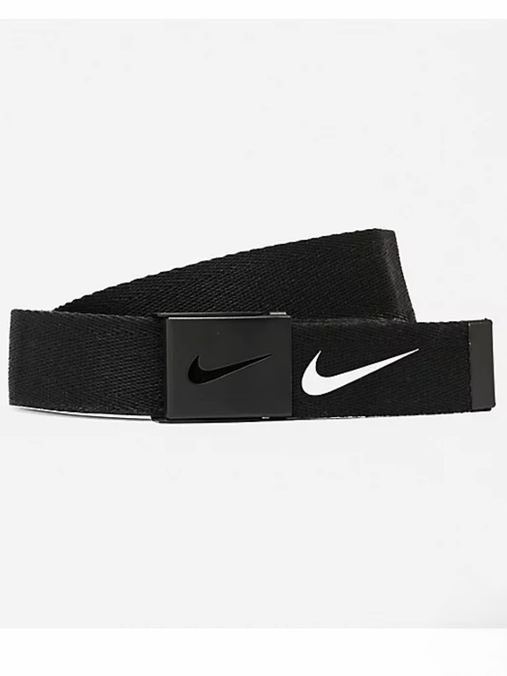 NIKE Essentials Black Reversible Web Belt in Black
